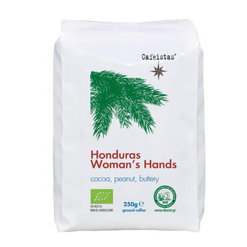woman's hands - honduras - 250g - organic certified - coffee beans / ground